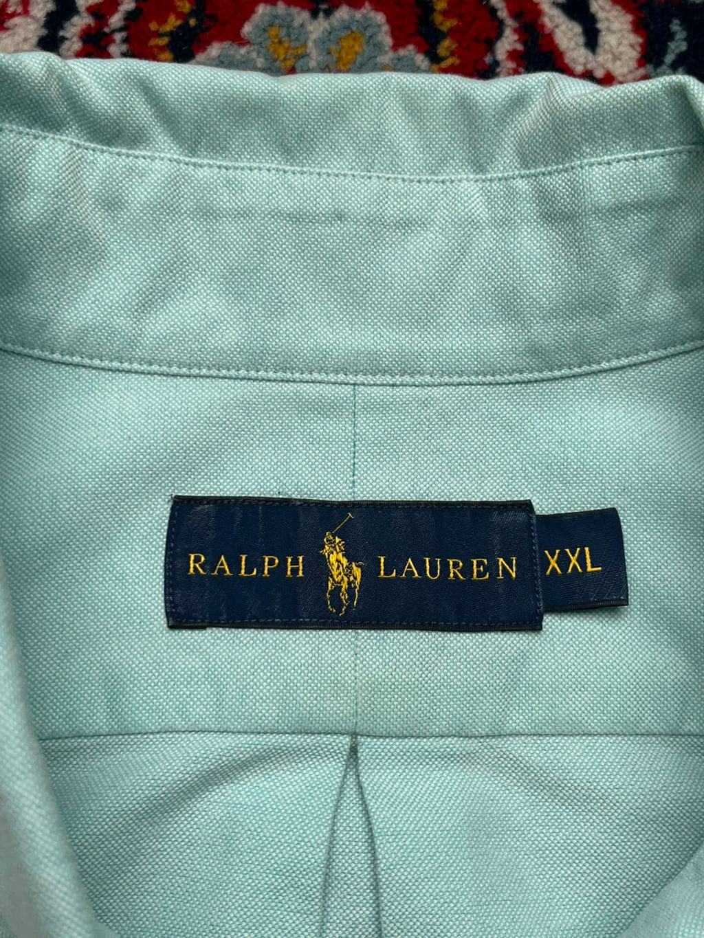 Polo Ralph Lauren Mint Green Oxford Cotton Button Down Shirt - XL