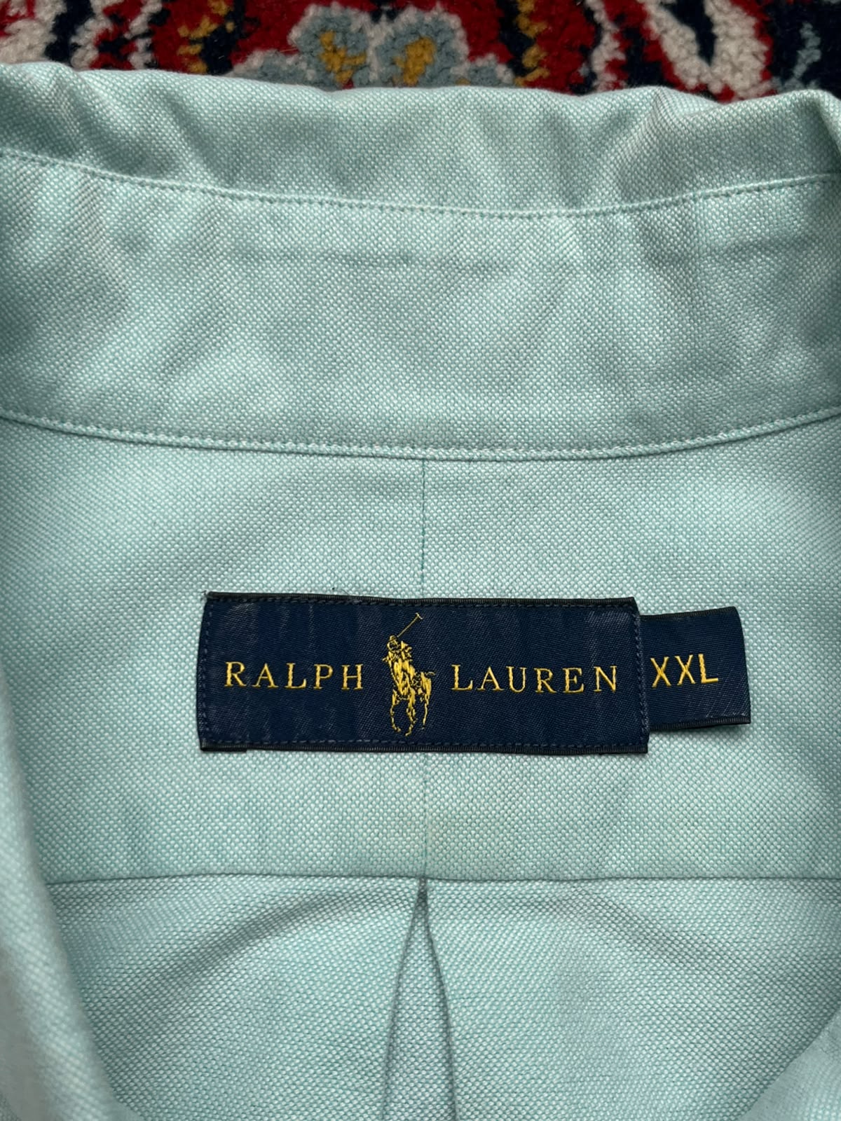 Polo Ralph Lauren Mint Green Oxford Cotton Button Down Shirt - XL
