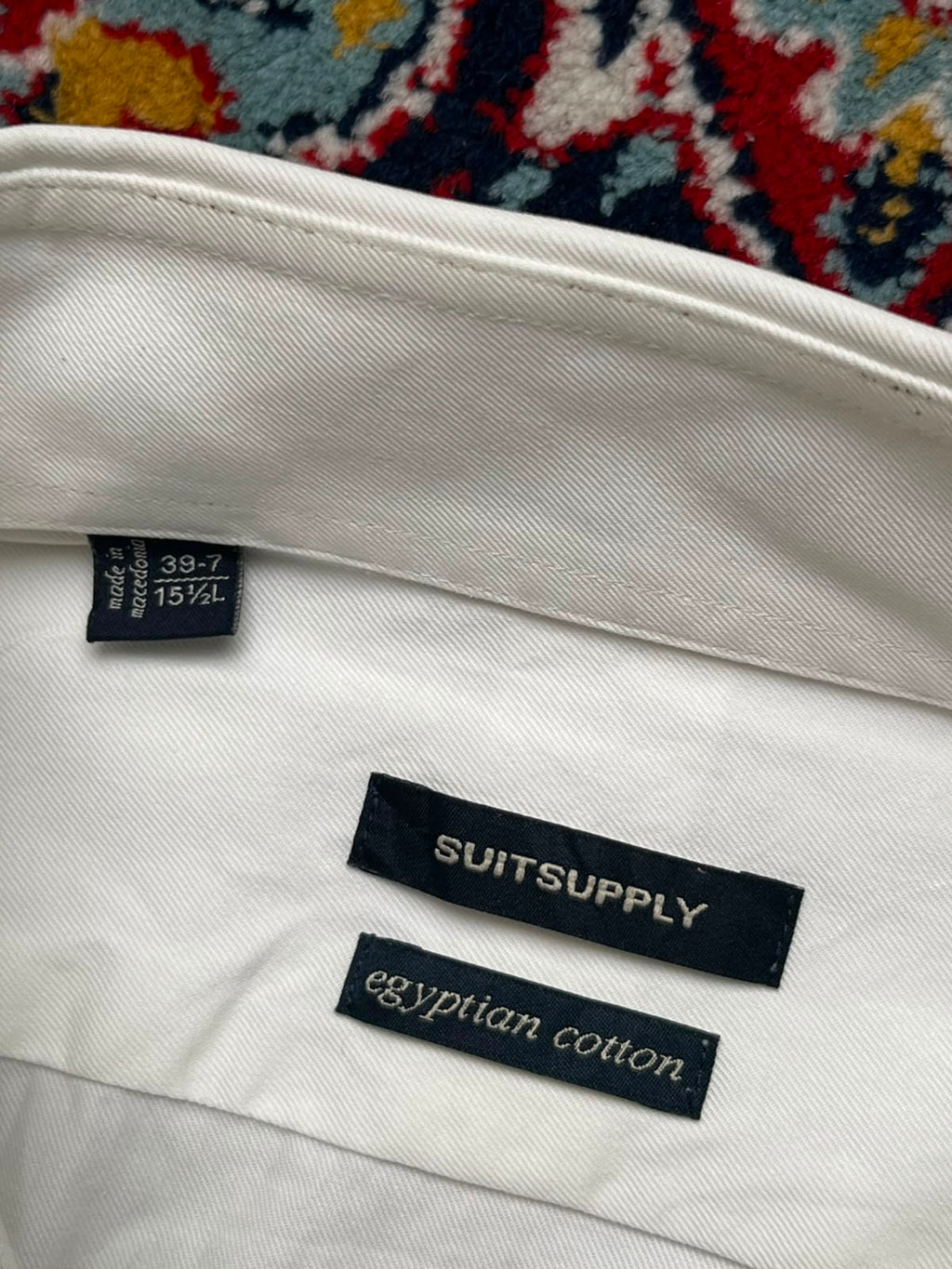 Suitsupply Tessitura Monti Egyptian French Cuff Button Down Shirt - L