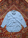 Polo by Ralph Lauren Andrew Blue Cotton Button Down Shirt - L
