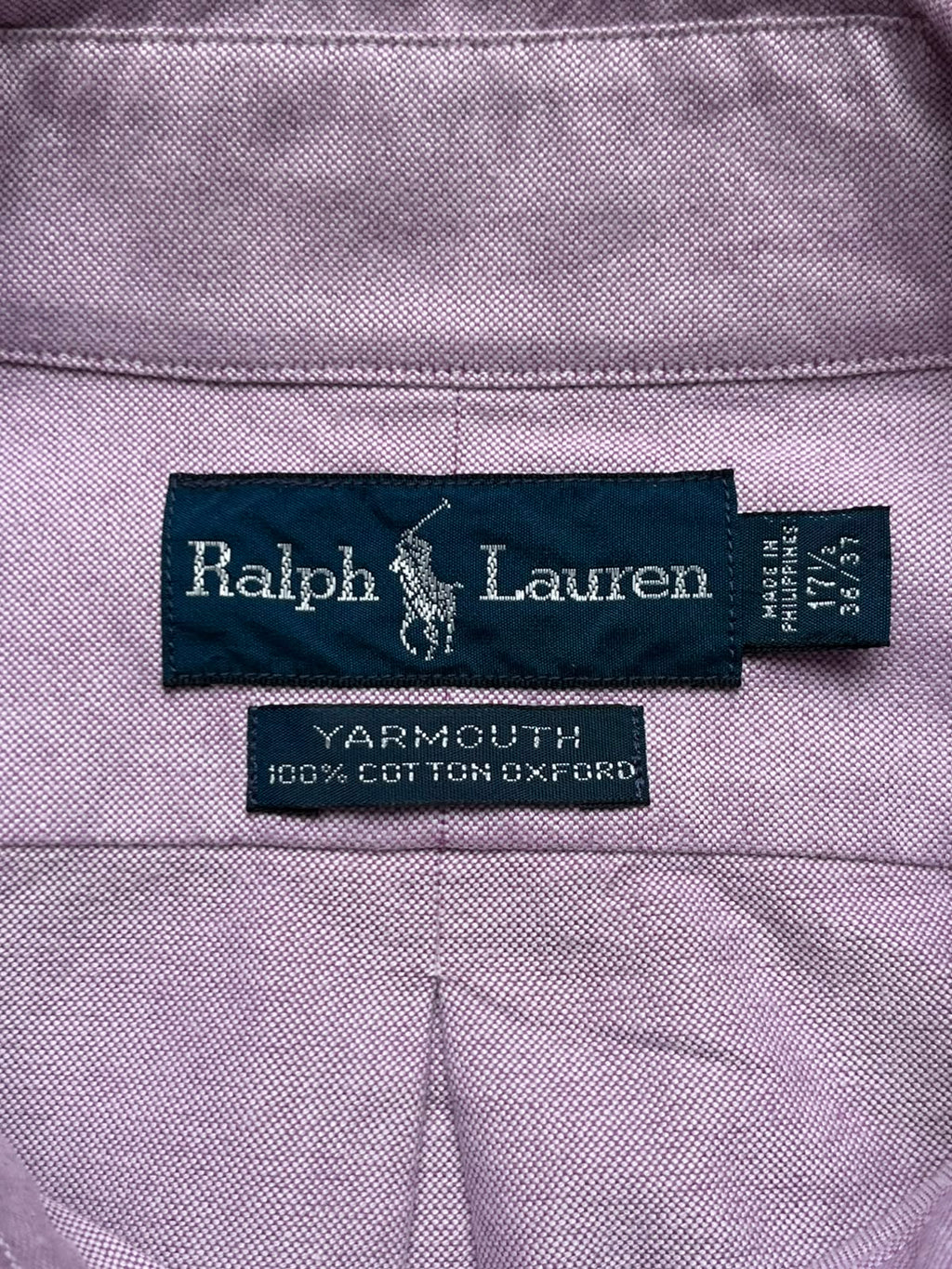 Ralph Lauren Yarmouth Purple Cotton Oxford Button Down Shirt - XL