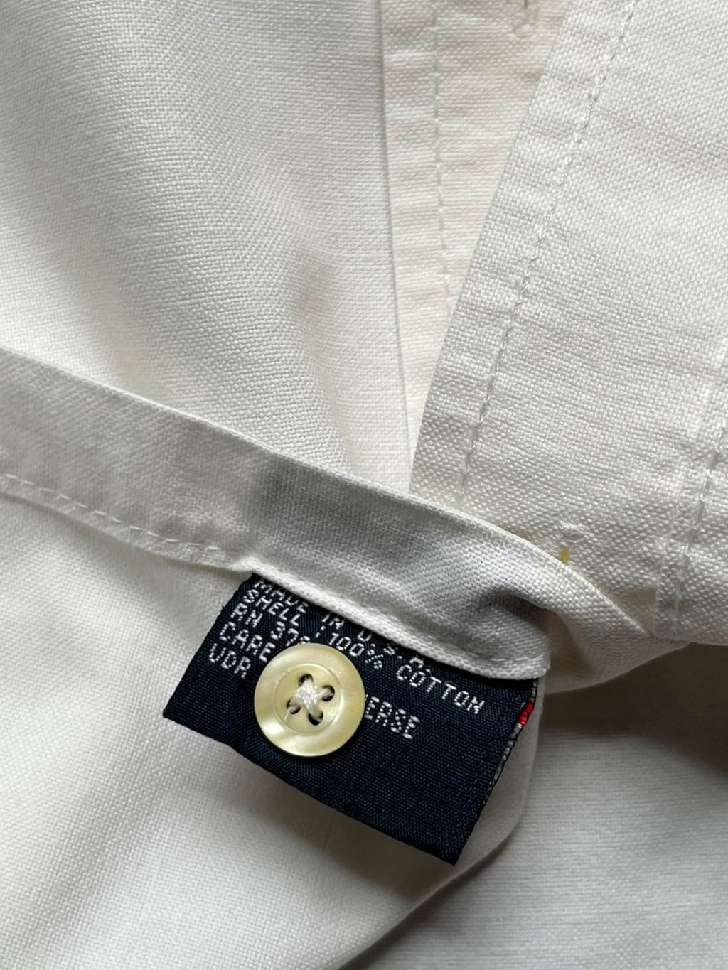 Ralph Lauren White Cotton Button Down Shirt - M