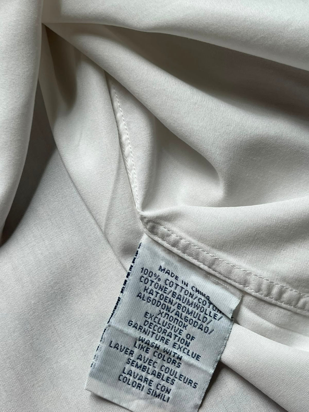 Polo Ralph Lauren White Slim Fit Cotton button down shirt - XL