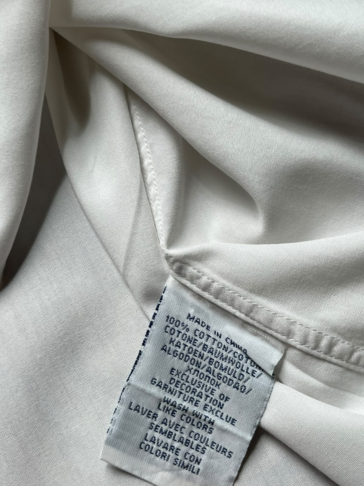 Polo Ralph Lauren White Slim Fit Cotton button down shirt - XL