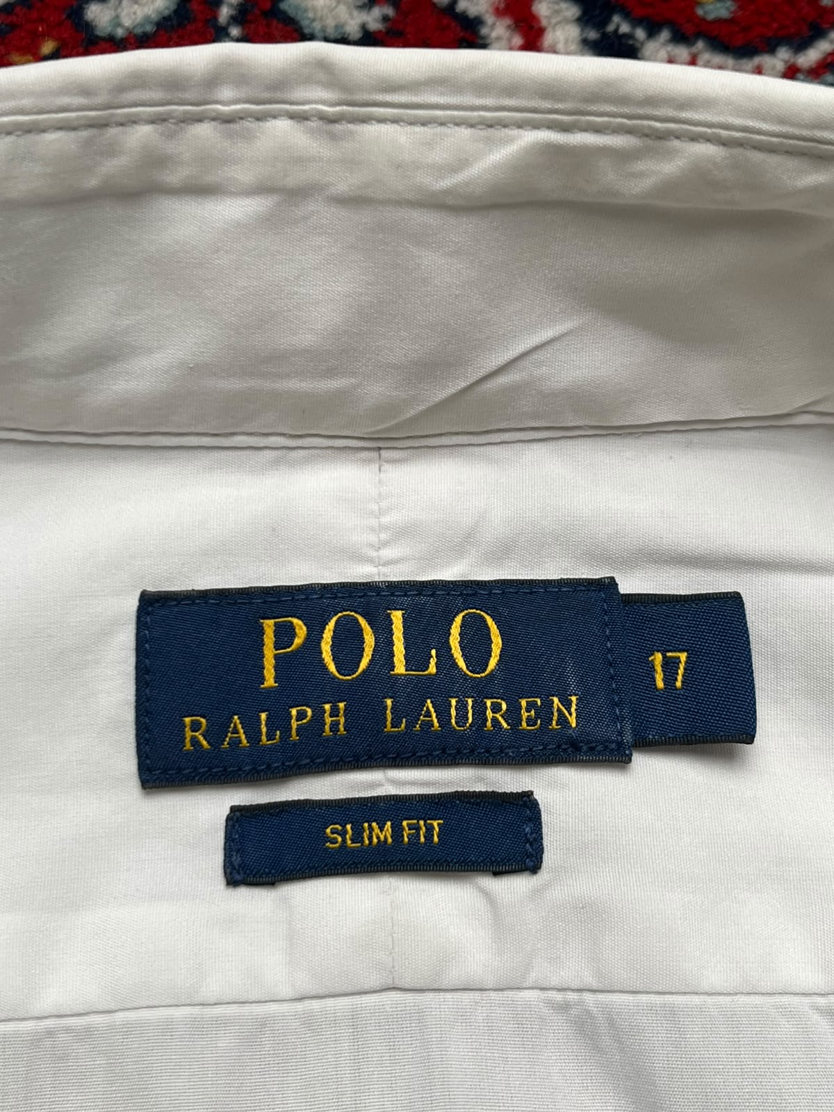 Polo Ralph Lauren White Slim Fit Cotton button down shirt - XL