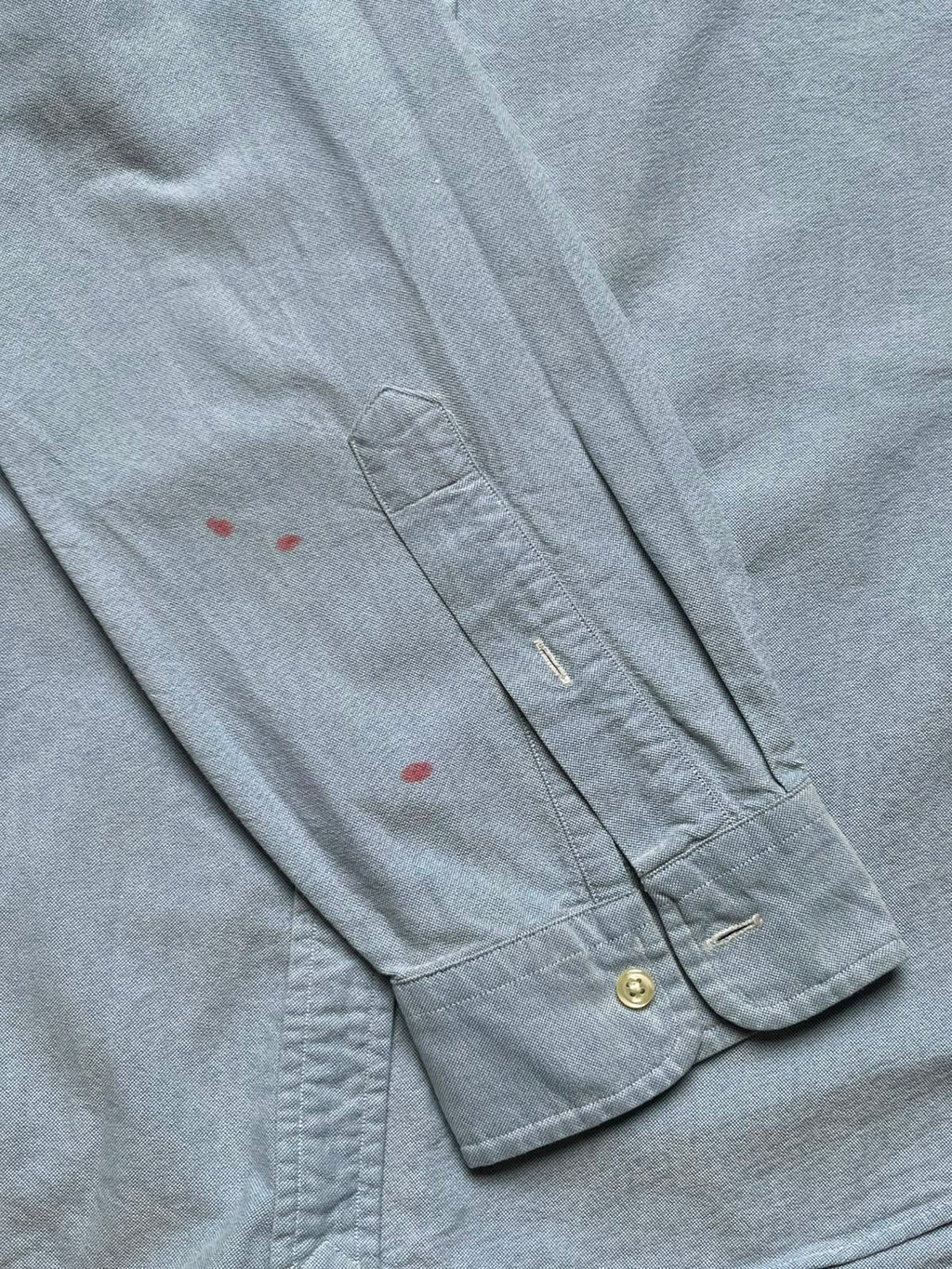 Polo Ralph Lauren Slim Fit Light Blue Oxford Button Down Shirt - XL