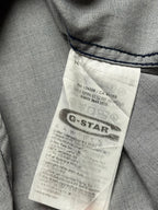 G-Star Raw Correctline Grey Chambray Button Down Shirt - L
