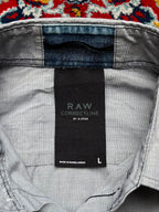 G-Star Raw Correctline Grey Chambray Button Down Shirt - L