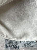 Polo Ralph Lauren Custom Fit Solid White Linen Button Down Shirt- XL