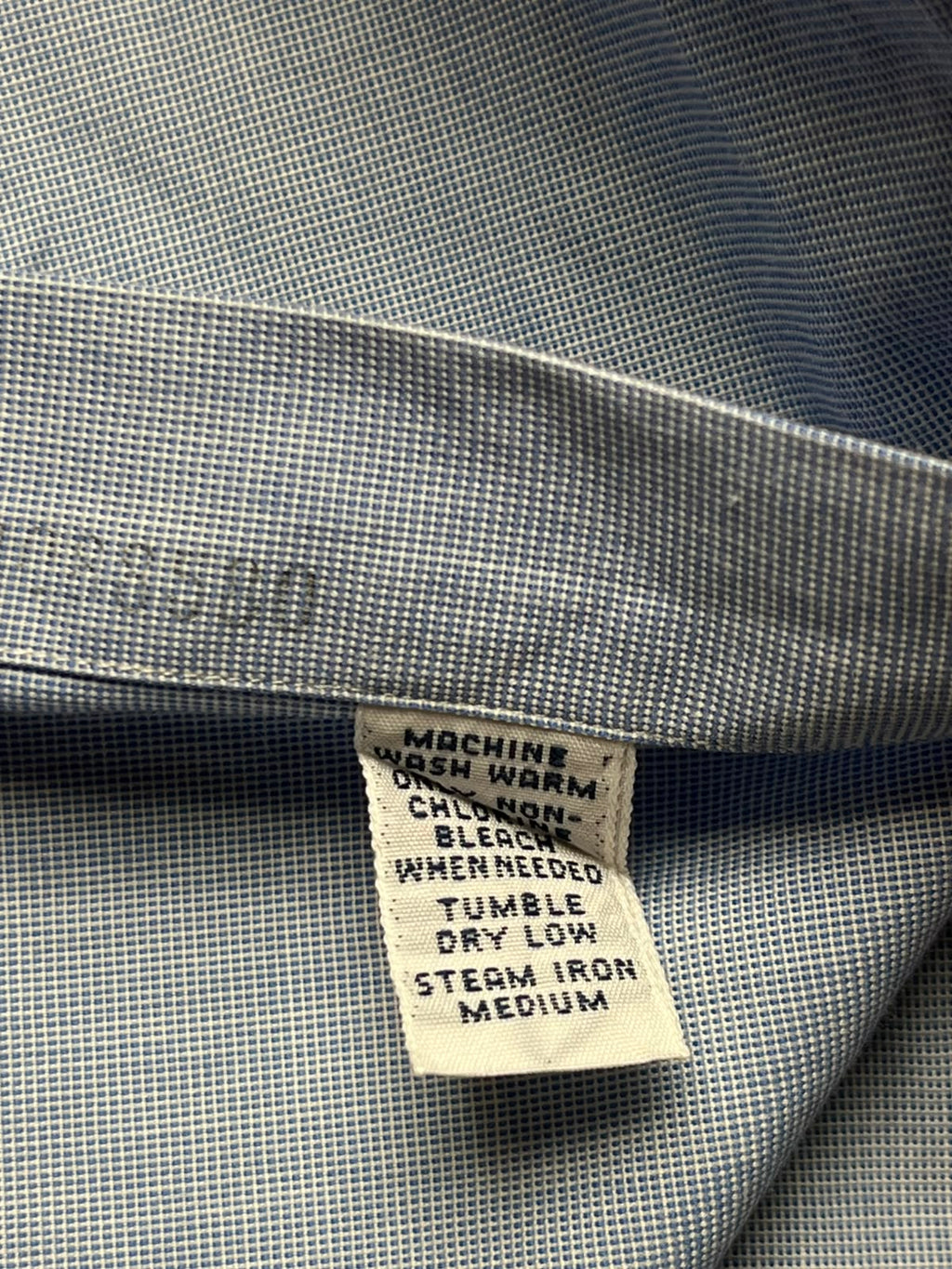Polo Ralph Lauren Curham Blue Pinpoint Oxford Button Down Shirt - L