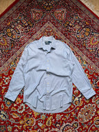 Polo Ralph Lauren Curham Blue Pinpoint Oxford Button Down Shirt - L
