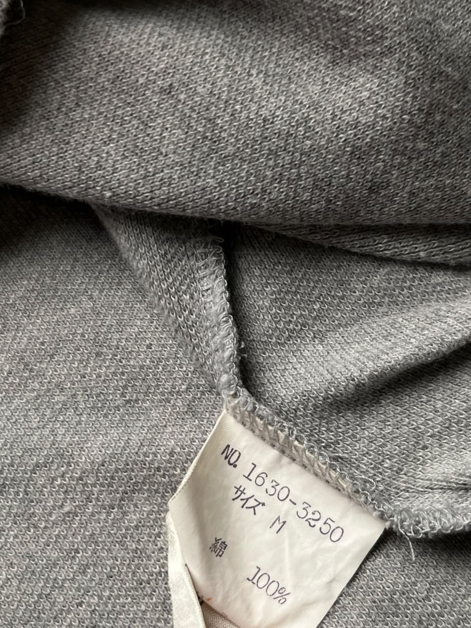 Polo RALPH LAUREN Chaps GREY LONG SELEEVE POLO - M