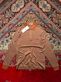 Vintage Hawaiian Open Knit Polo - M