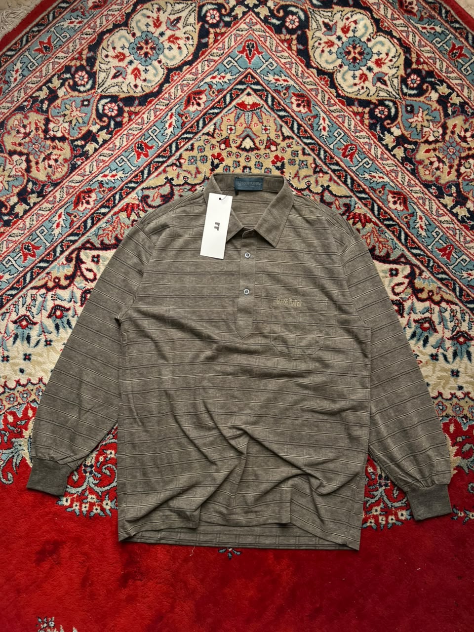 VINTAGE GOOSE PLAYER POLO SHIRT - S