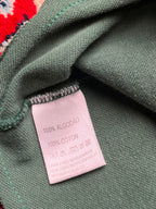 VINTAGE 1995-97 LACOSTE GREEN POLO TEE - L