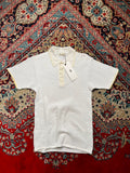 Vintage Panel Wear Toho Rayon Blend Textured Polo TEE - S
