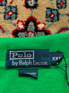 POLO BY RALPH LAUREN GREEN BOXY FIT POLO TEE - XXL