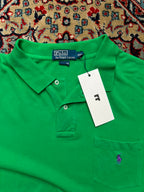 POLO BY RALPH LAUREN GREEN BOXY FIT POLO TEE - XXL