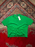 POLO BY RALPH LAUREN GREEN BOXY FIT POLO TEE - XXL
