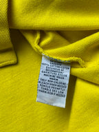 POLO RALPH LAUREN YELLOW CUSTOM FIT POLO TEE - S