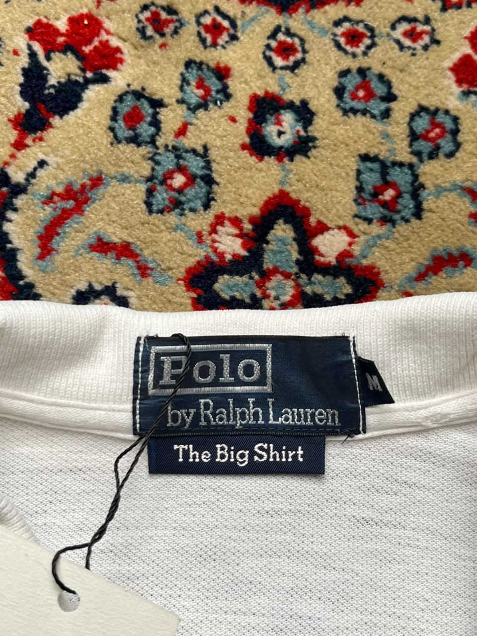 POLO RALPH LAUREN “the big shirt” BOXY FIT TEE - L