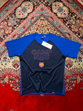FC Barcelona Official Camp Nou Embroidered Badge Football Tee - L