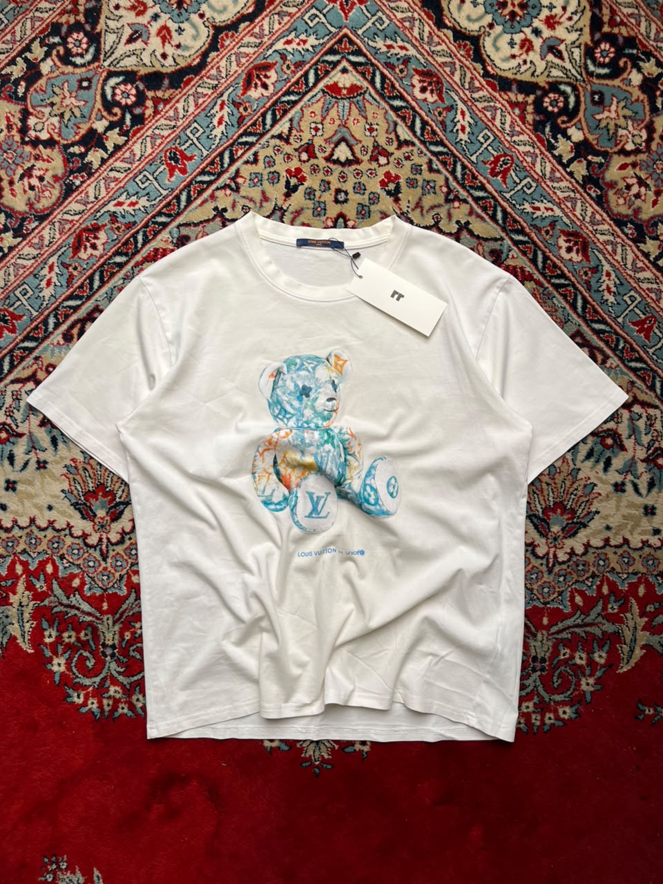 LOUIS VUITTON for UNICEF WHITE TEE - L