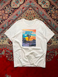 THE NIKE WHITE GRAPHIC TEE - XL