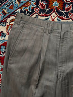 VINTAGE Pleated Pinstripe Dress PANTS - 32