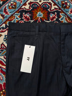 H&M Navy Pinstripe Flat Front Dress PANTS - 38