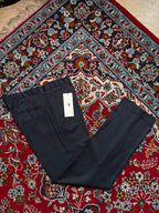 H&M Navy Pinstripe Flat Front Dress PANTS - 38
