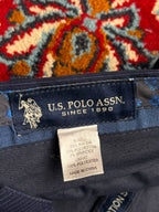 US Polo Assn Mens Navy Blue Pinstripe Dress Pants - 36