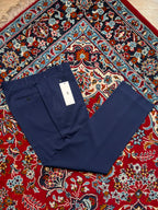 US Polo Assn Mens Navy Blue Pinstripe Dress Pants - 36