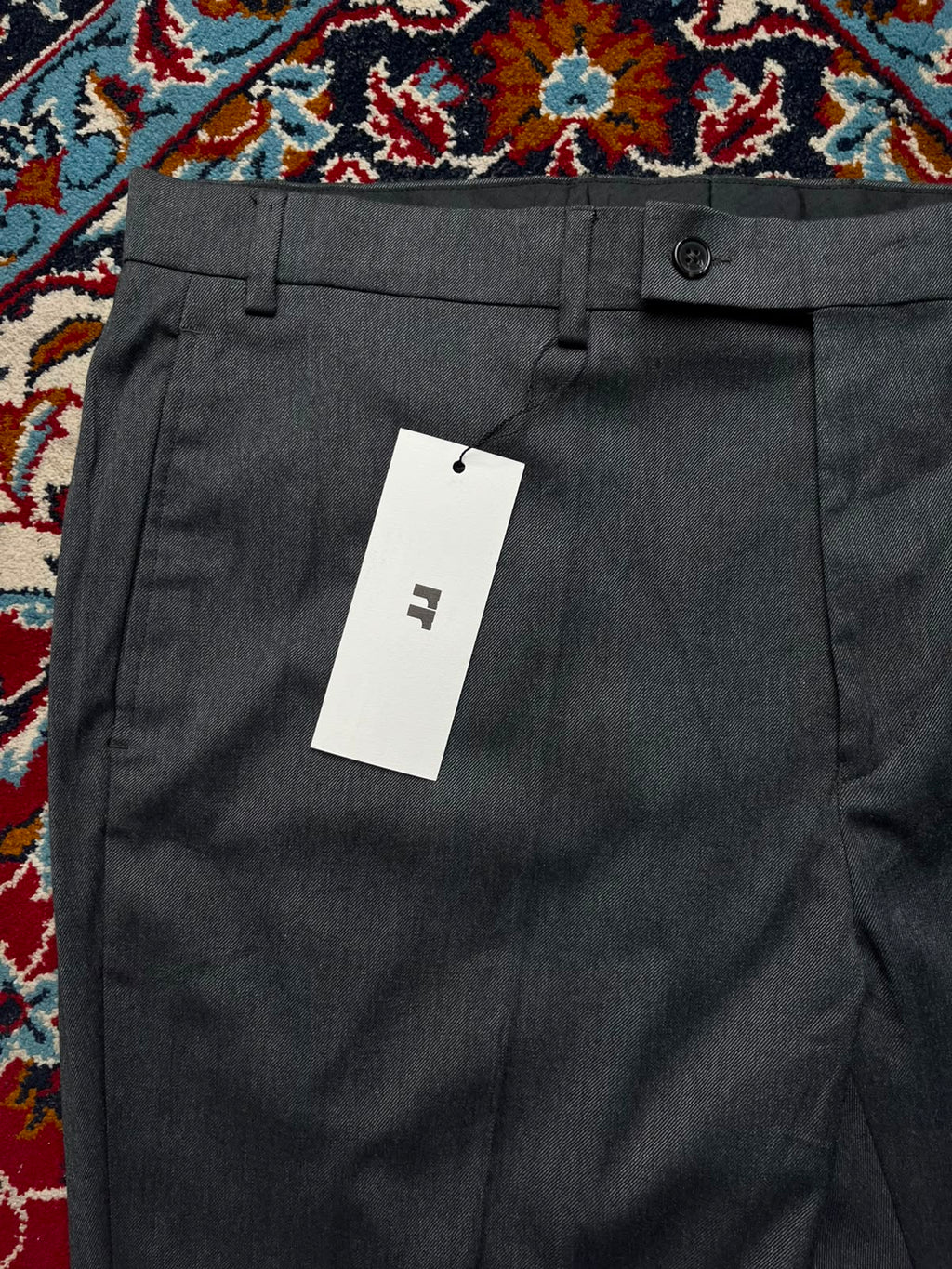 Ralph Lauren Mens Gray Dress Pants - 38