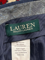 Ralph Lauren Blue Plaid Dress Pants - 40
