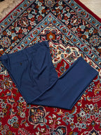 Ralph Lauren Blue Plaid Dress Pants - 40