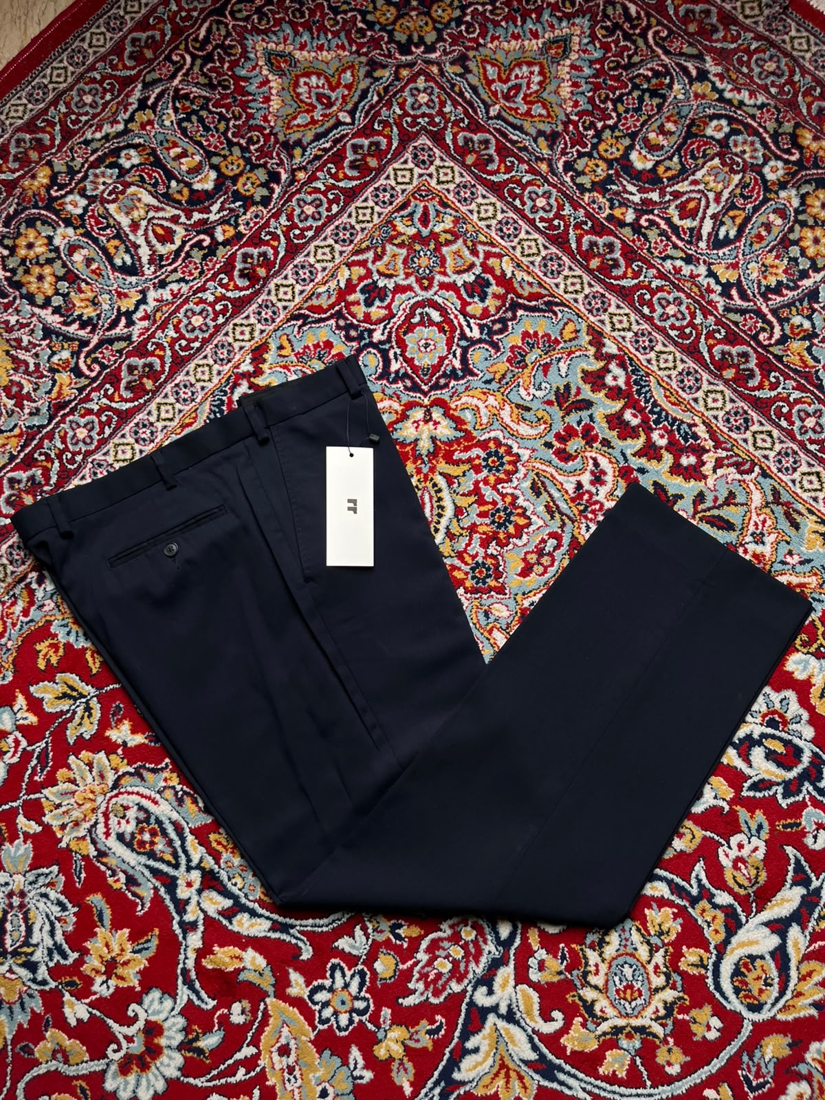Marks Spencer M&S Collection Navy Wool Dress Pants - 38