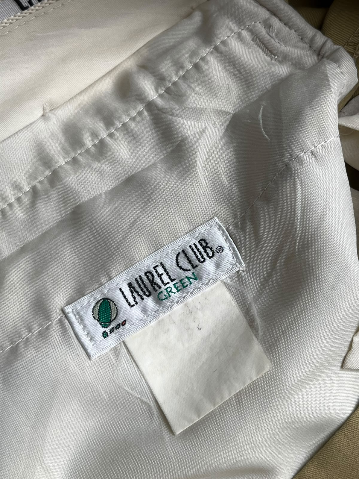 Vintage Laurel Club Green Men's KHAKI Pleated Dress Pants - 30