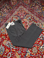 Vintage SI-RO-SET Men's Pleated Wool Relaxed Straight Fit Dress Pants - 30