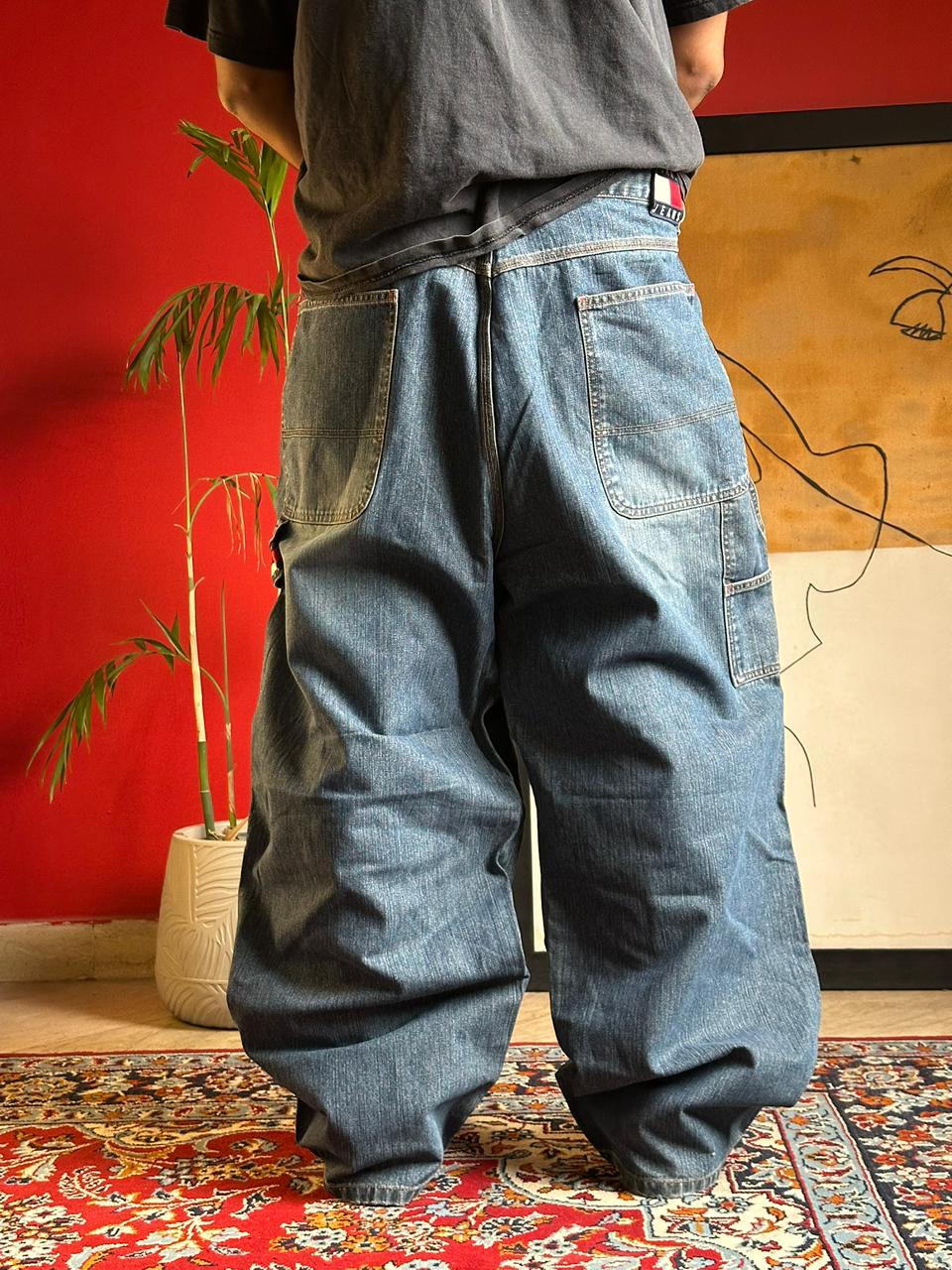Vintage Tommy Hilfiger Carpenter Baggy JEANS - 44
