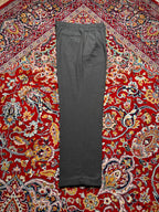 Haggar Gray Double Pleated Cuffed Wrinkle-Free Dress Pants - 34