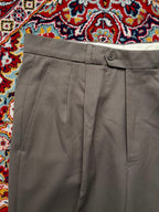 Rembrandt Taupe Brown Pleated Cuffed Dress Pants - 32