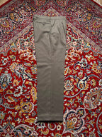 Rembrandt Taupe Brown Pleated Cuffed Dress Pants - 32