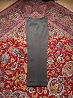 Vintage Voslenza Uomo Grey Pleated Dress Pants - 32