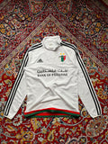 Adidas Climacool Club Deportivo Palestino White Quarter Zip Training SHIRT -  L
