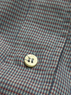 Vintage Balenciaga Pour Homme Plaid Check BUTTON DOWN SHIRT - S