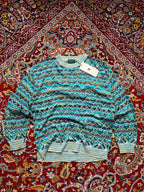 Vintage Filant Coogi Style Multi Geometric Pattern Knit sweaters - M