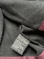 Vintage Military Regiment Style Button Up Knit Collared sweater - M
