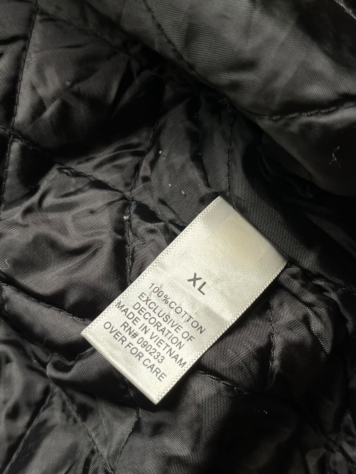 Fear of God Essentials Black Bomber JACKET - XL
