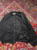 Fear of God Essentials Black Bomber JACKET - XL